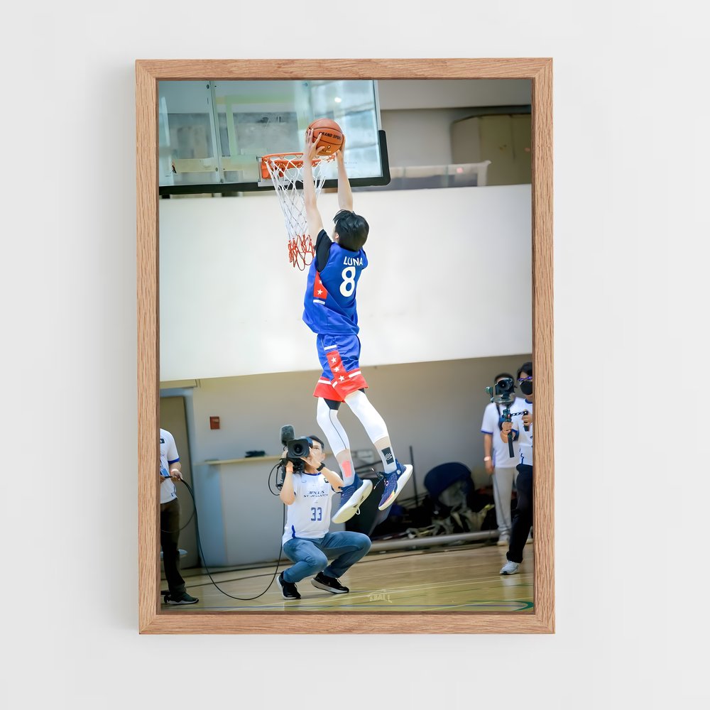Poster Dunk des Rois – affiche Basketball (vue 4)